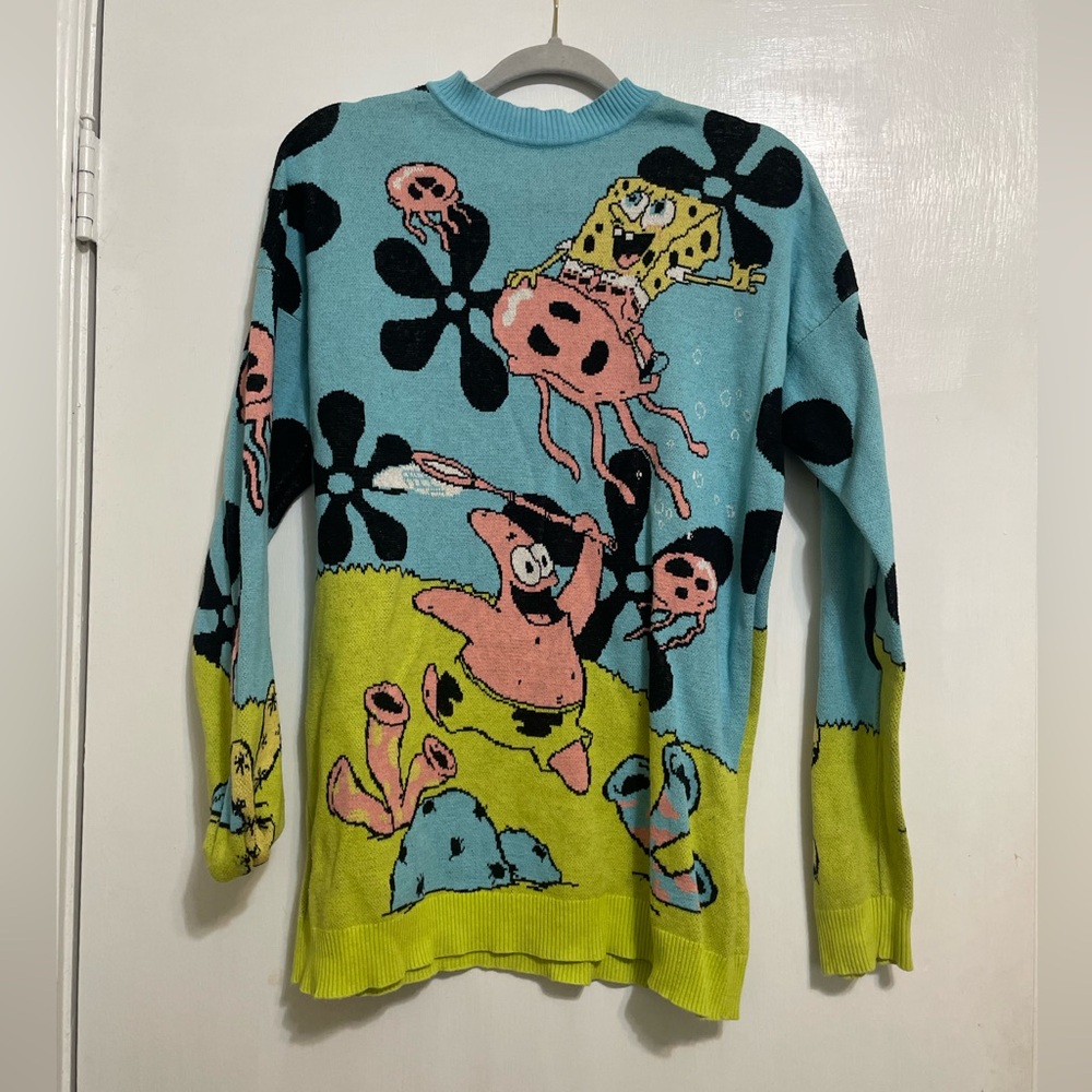 SpongeBob Jellyfish Fields Sweater